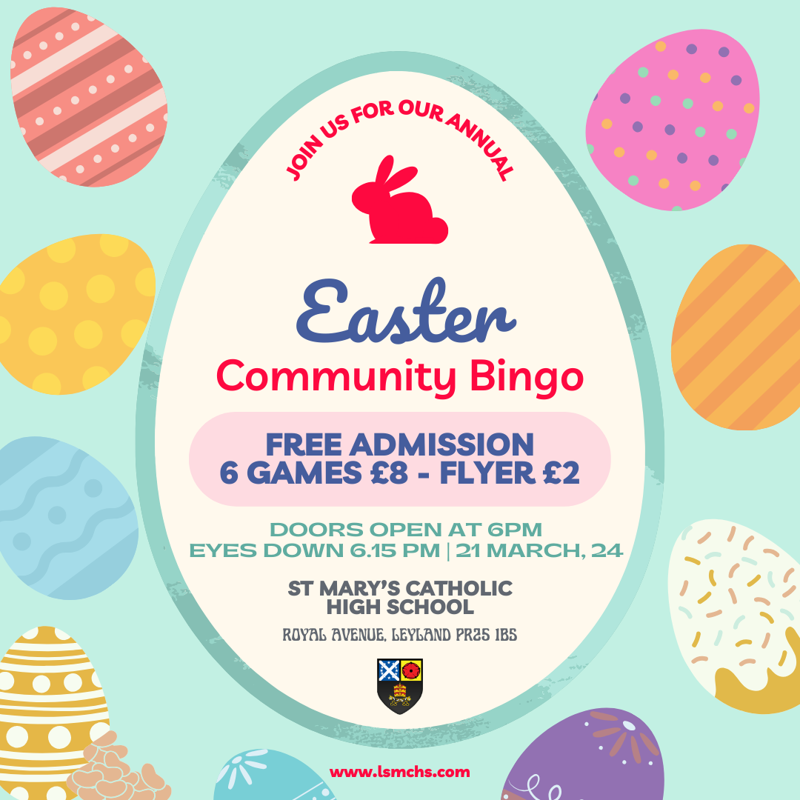 Image of Easter Community Bingo 
